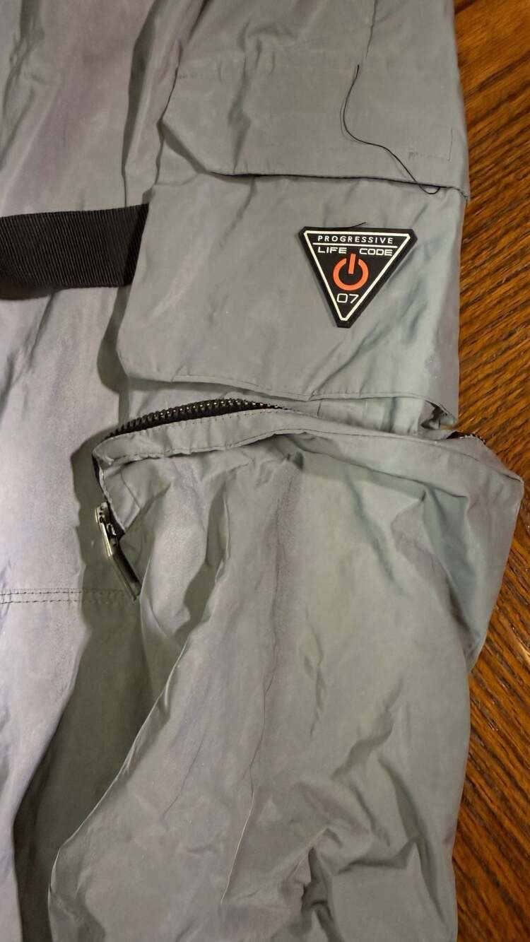 Life Code Progressive Reflective Silver Techwear … - image 8